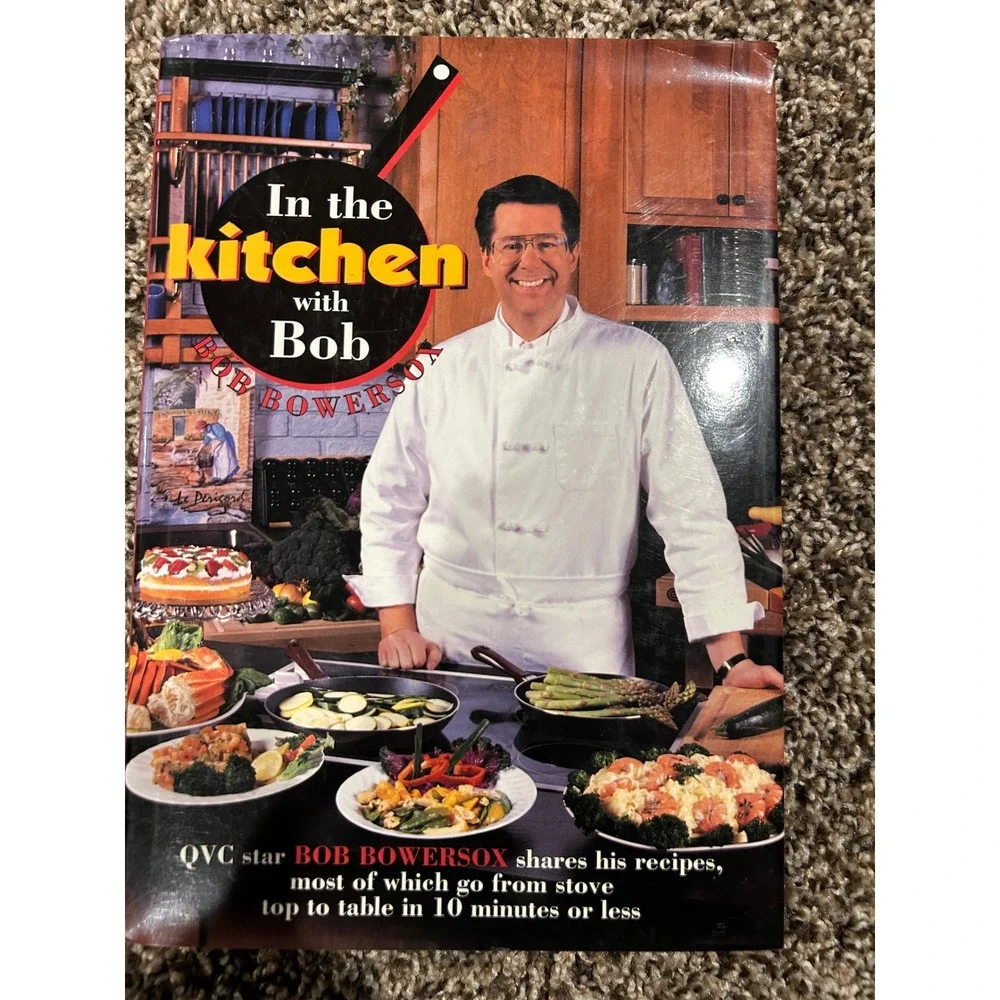 In the Kitchen with Bob Bowersox Cookbook & Whirlpool‎ Micro Menus Cookbook Lot
